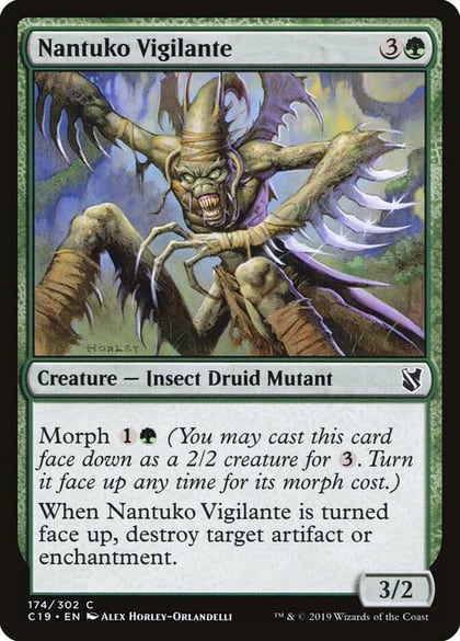 Nantuko Vigilante, Commander 2019 174