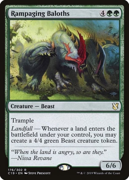 Rampaging Baloths, Commander 2019 176