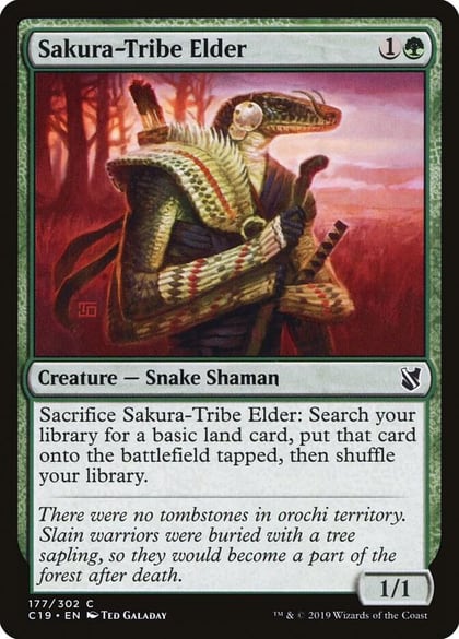 Sakura-Tribe Elder, Commander 2019 177