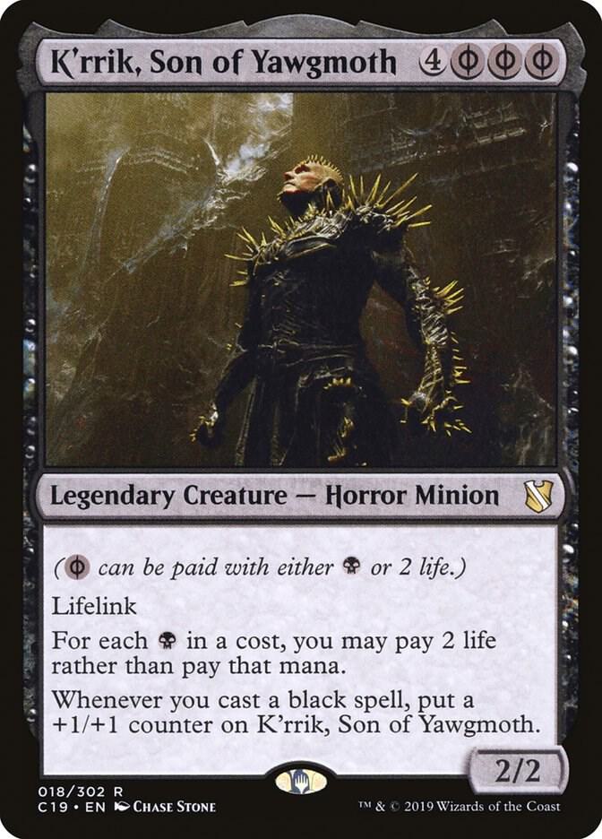K'rrik, Son of Yawgmoth, Commander 2019 18