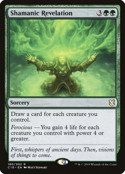 Shamanic Revelation, Commander 2019 180