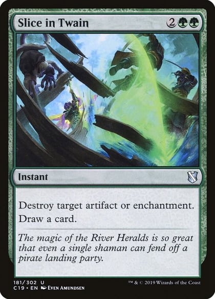 Slice in Twain, Commander 2019 181