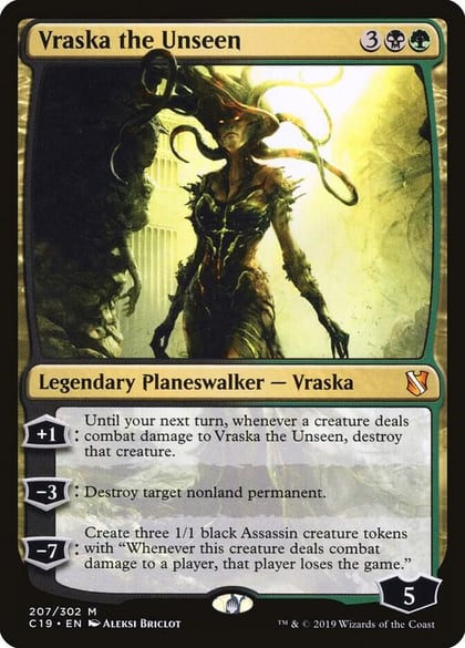 Vraska the Unseen, Commander 2019 207
