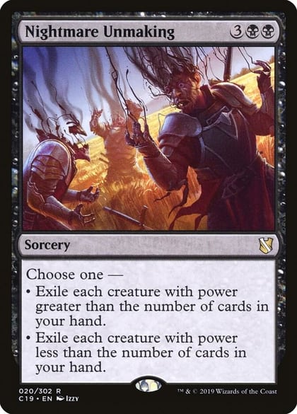 Nightmare Unmaking, Commander 2019 20