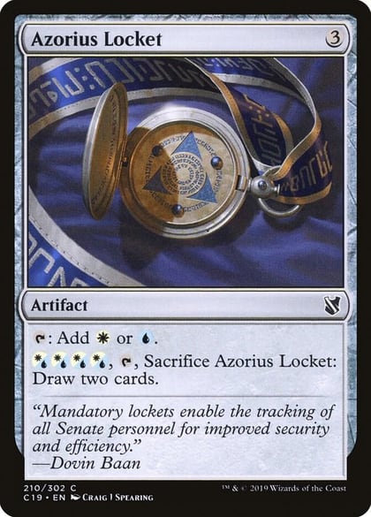 Azorius Locket, Commander 2019 210