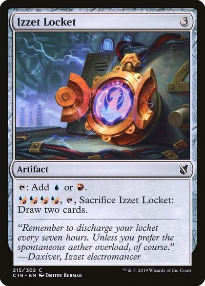 Izzet Locket, Commander 2019 215