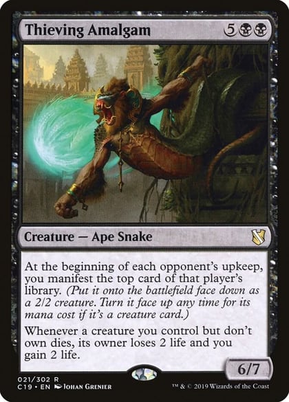 Thieving Amalgam, Commander 2019 21
