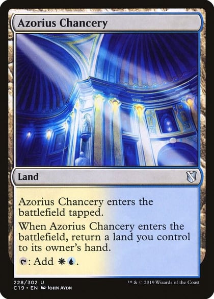 Azorius Chancery, Commander 2019 228