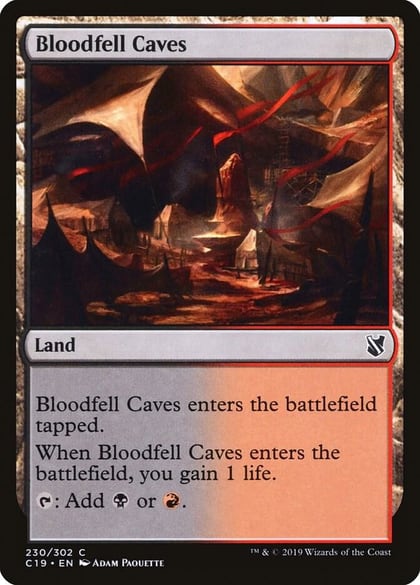 Bloodfell Caves, Commander 2019 230