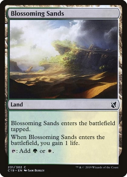 Blossoming Sands, Commander 2019 231
