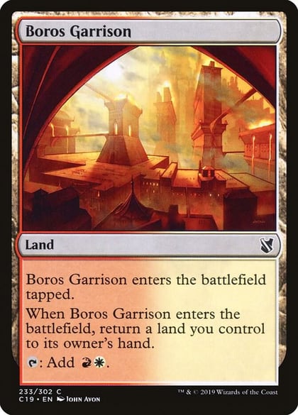 Boros Garrison, Commander 2019 233