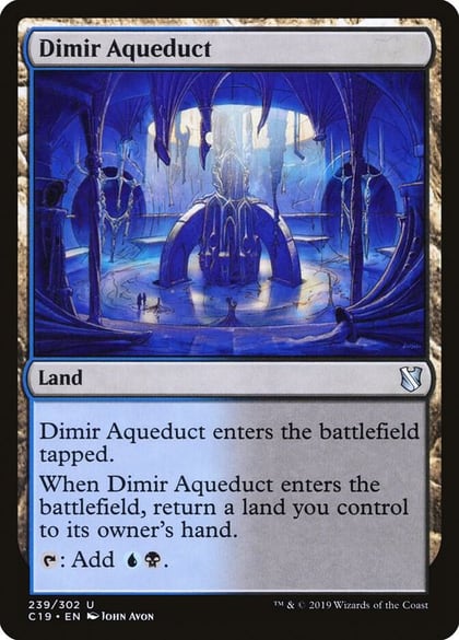 Dimir Aqueduct, Commander 2019 239