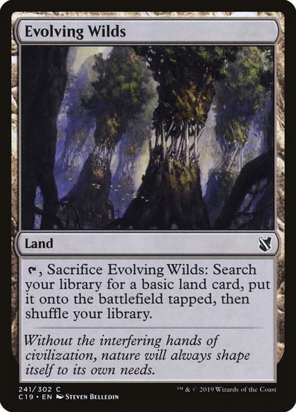 Evolving Wilds, Commander 2019 241