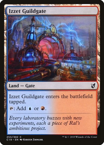 Izzet Guildgate, Commander 2019 253