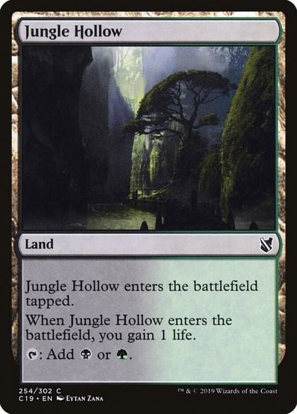 Jungle Hollow, Commander 2019 254