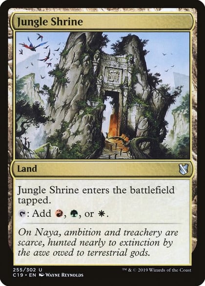 Jungle Shrine, Commander 2019 255