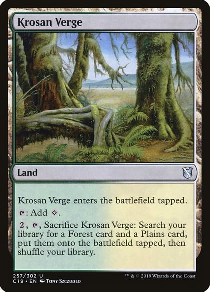 Krosan Verge, Commander 2019 257
