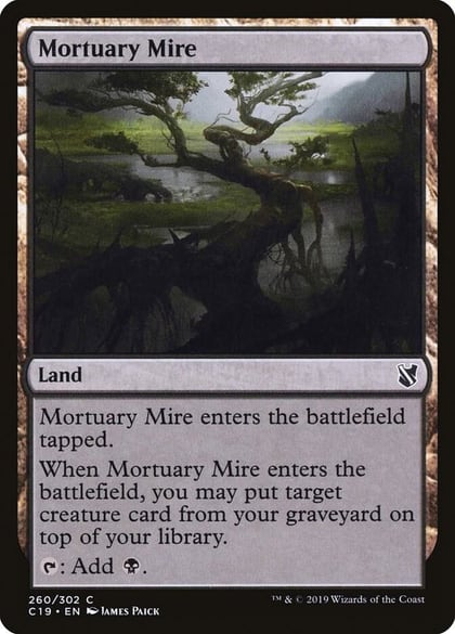 Mortuary Mire, Commander 2019 260