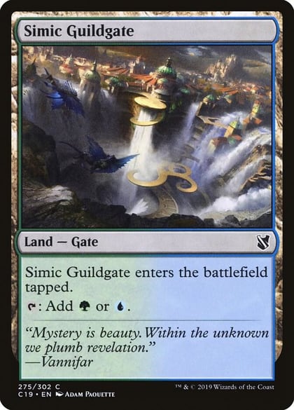 Simic Guildgate, Commander 2019 275