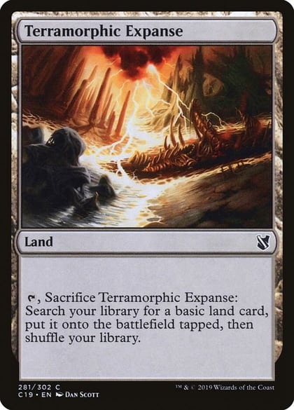 Terramorphic Expanse, Commander 2019 281