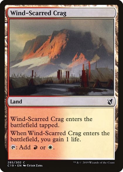 Wind-Scarred Crag, Commander 2019 285