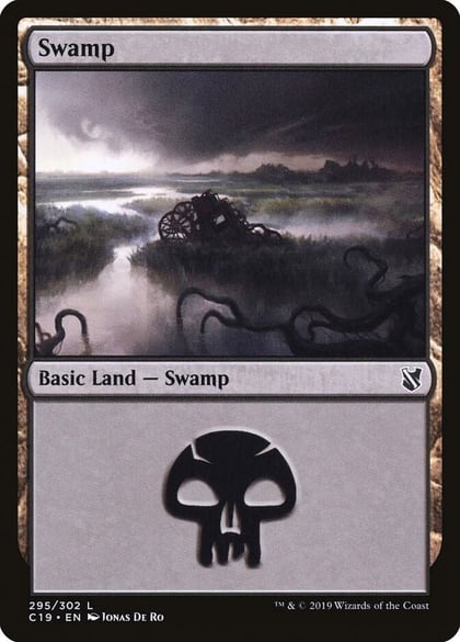 Swamp (295), Commander 2019 295