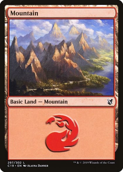 Mountain (297), Commander 2019 297