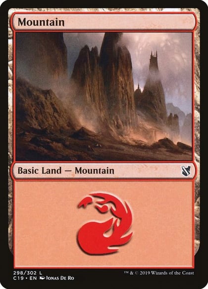 Mountain (298), Commander 2019 298