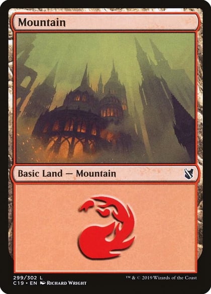 Mountain (299), Commander 2019 299