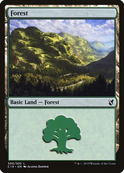 Forest (300), Commander 2019 300