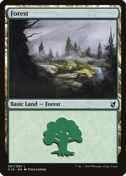 Forest (301), Commander 2019 301