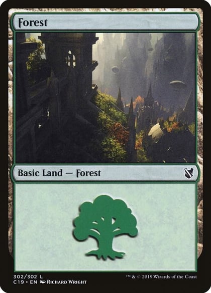 Forest (302), Commander 2019 302