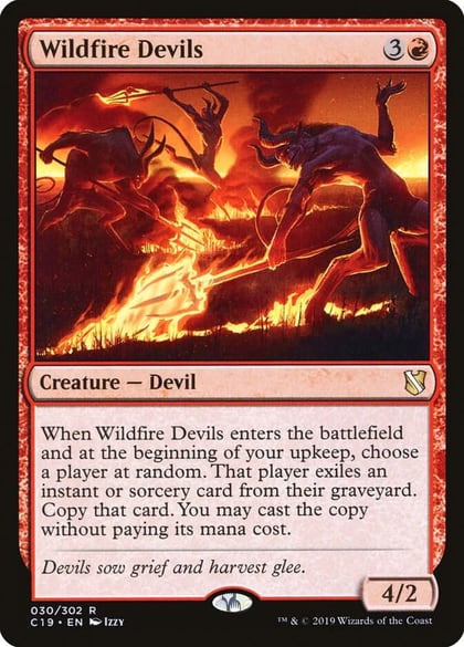 Wildfire Devils, Commander 2019 30