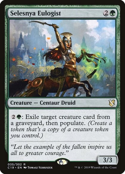 Selesnya Eulogist, Commander 2019 35