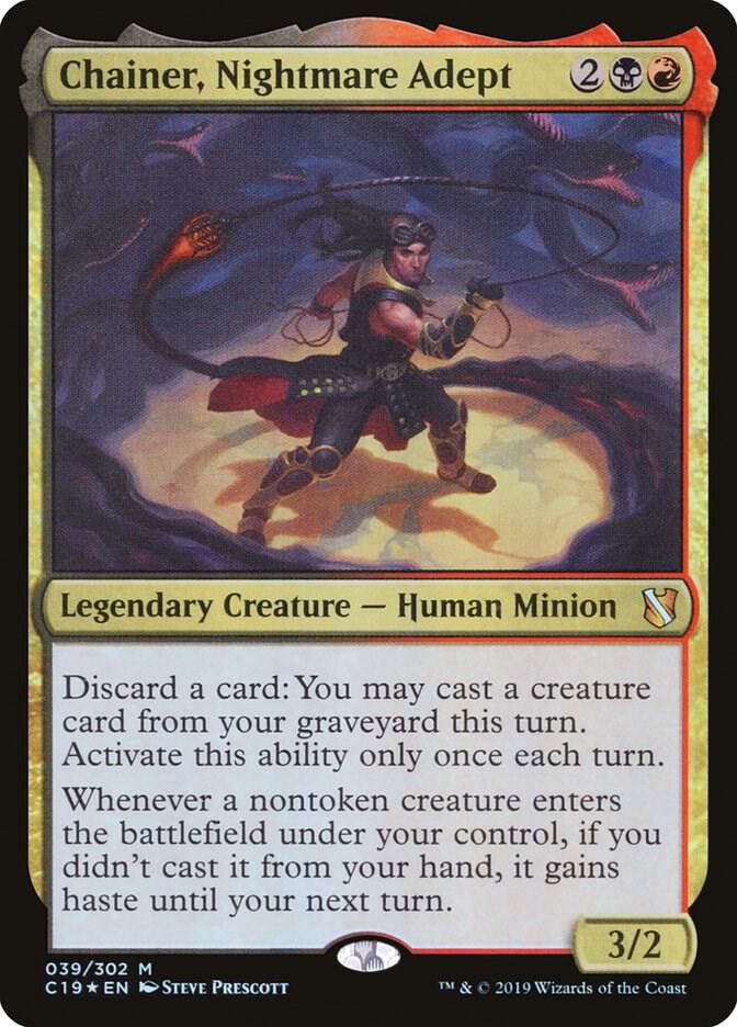 Chainer, Nightmare Adept, Commander 2019 39