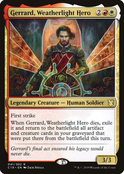 Gerrard, Weatherlight Hero, Commander 2019 41