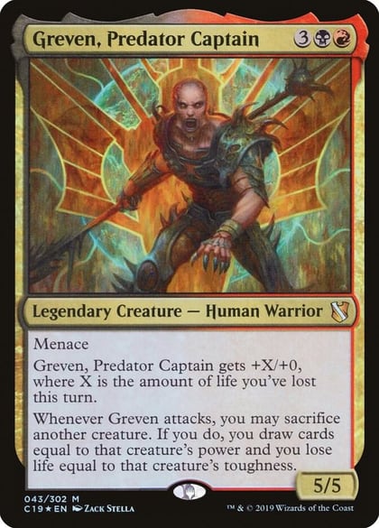 Greven, Predator Captain, Commander 2019 43