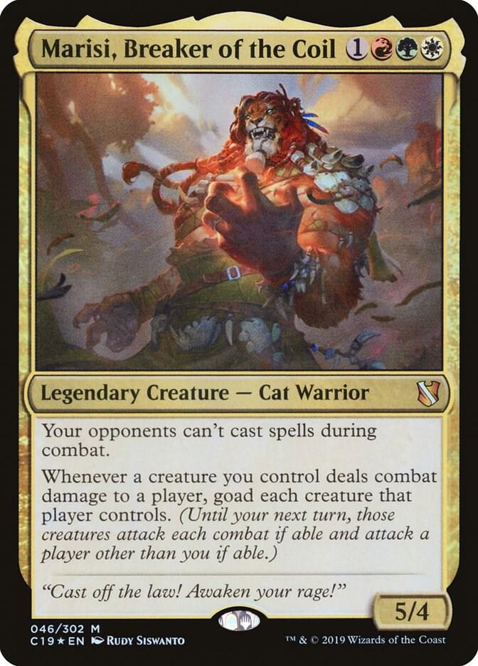 Marisi, Breaker of the Coil, Commander 2019 46