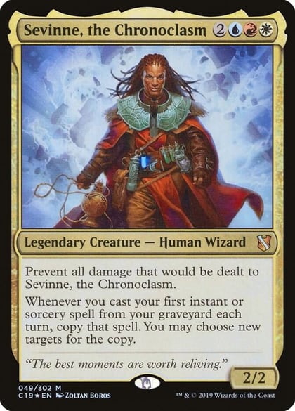 Sevinne, the Chronoclasm, Commander 2019 49
