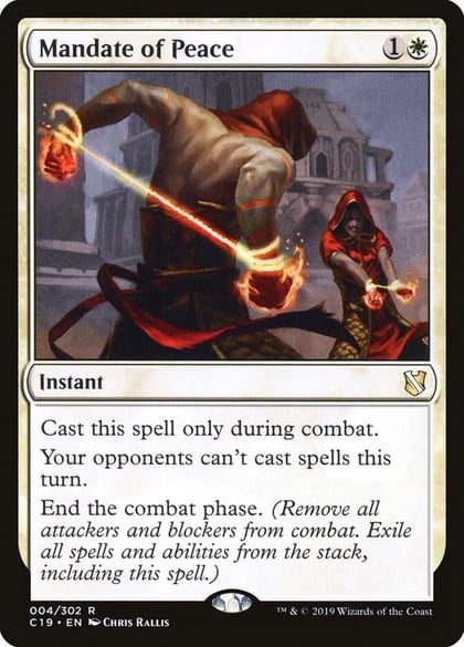 Mandate of Peace, Commander 2019 4