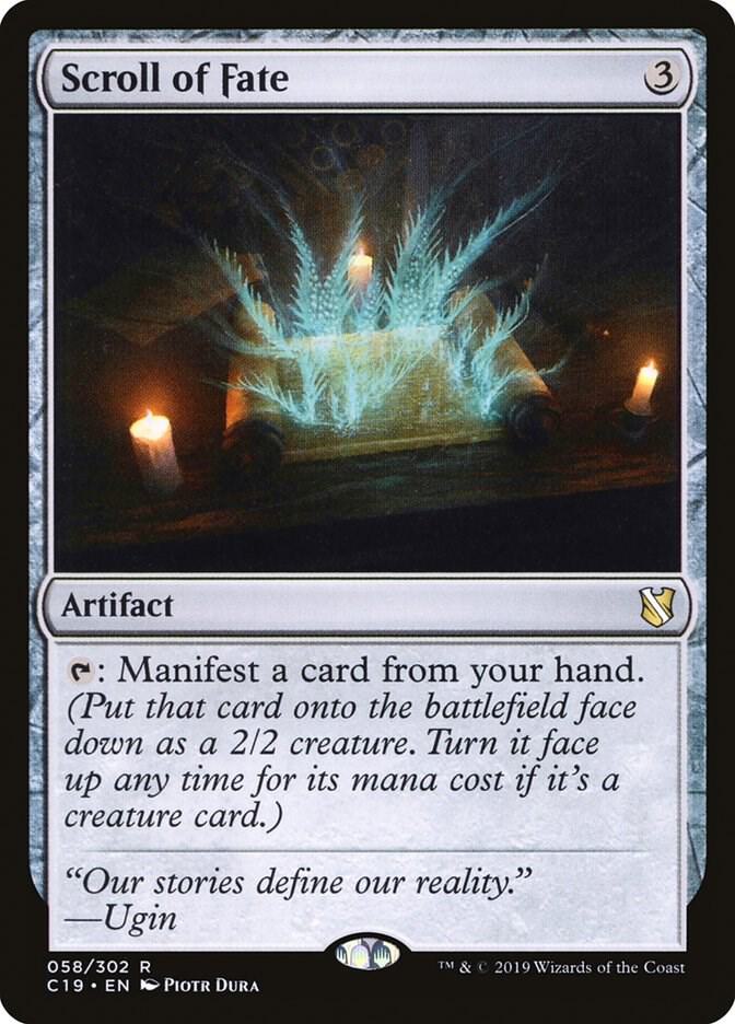 Scroll of Fate, Commander 2019 58