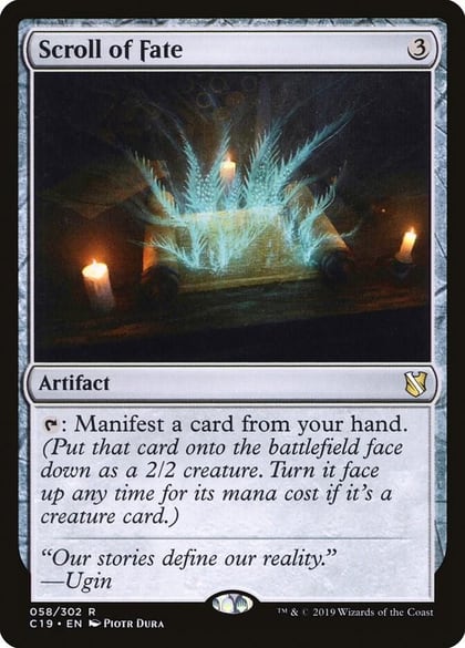 Scroll of Fate, Commander 2019 58