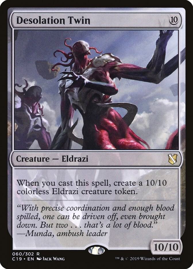 Desolation Twin, Commander 2019 60