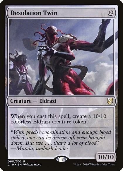 Desolation Twin, Commander 2019 60