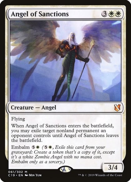 Angel of Sanctions, Commander 2019 61