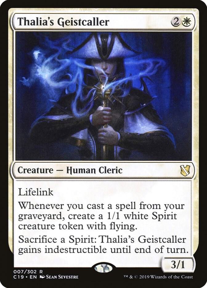 Thalia's Geistcaller, Commander 2019 7