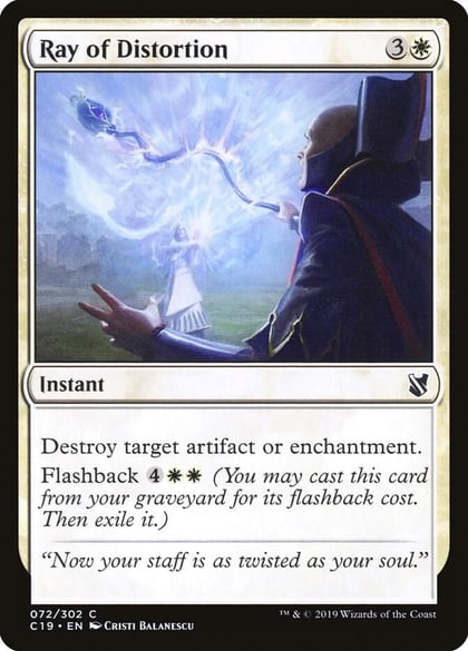 Ray of Distortion, Commander 2019 72