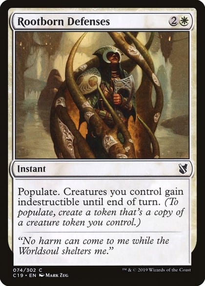 Rootborn Defenses, Commander 2019 74