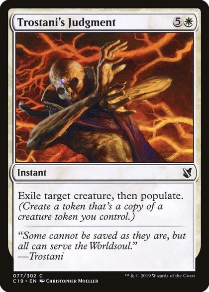 Trostani's Judgment, Commander 2019 77