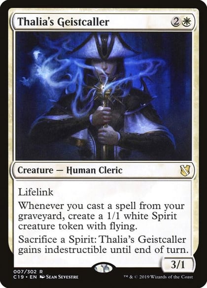 Thalia's Geistcaller, Commander 2019 7